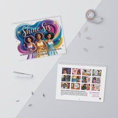 Shine Sis: 12 Months of Power & Positivity for Black Girls | 2026 Wall Calendar