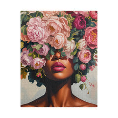 Floral Crown Portrait Puzzle — Artistic 110/252/520-Piece Jigsaw