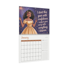 Shine Sis: 12 Months of Power & Positivity for Black Girls | 2026 Wall Calendar