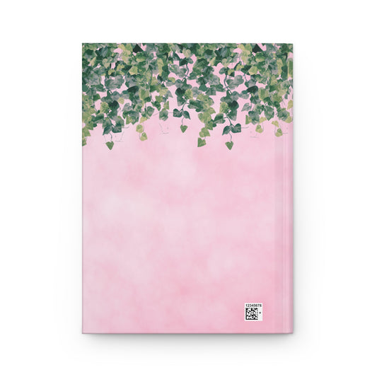 Personalized Pink and Green Sorority-Inspired Ivy Journal | Sorority Inspired Soror Gift | Custom New Member Gift