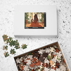 African American Plant Lady Puzzle —  110, 252, or 520-piece Botanical Jigsaw