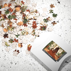 African American Plant Lady Puzzle —  110, 252, or 520-piece Botanical Jigsaw