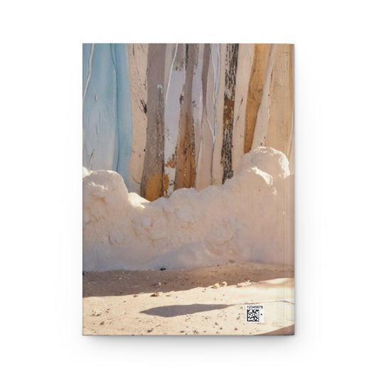 Christian Prayer Journal — "She Who Kneels Before God Can Stand Before Anyone" Hardcover